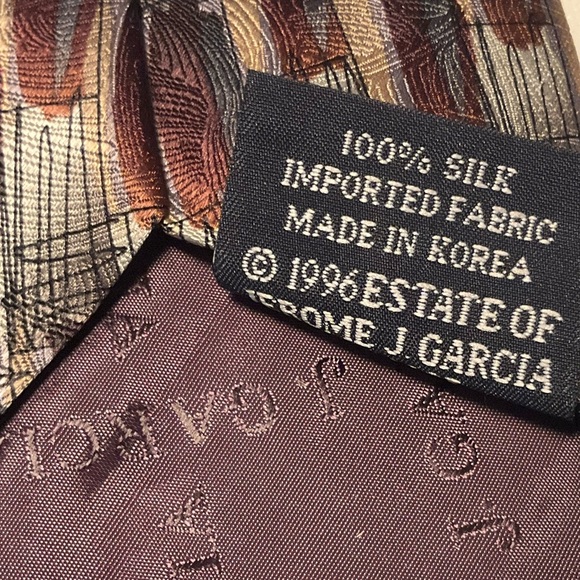 J. Garcia Paris in the Rain Silk Necktie - Picture 4 of 5